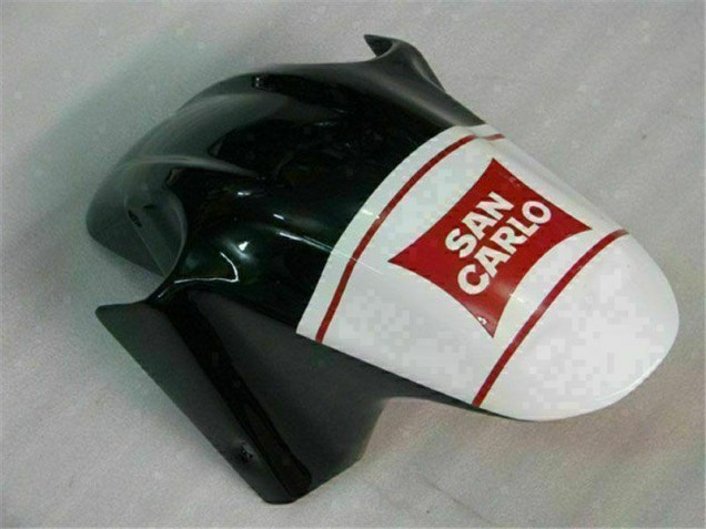 Rojo Blanco Negro San Carlo Carenado Moto Honda CBR 600 F4i 2001-2003 Rojo Blanco Negro San Carlo Carenado Moto Honda CBR 600 F4i 2001-2003