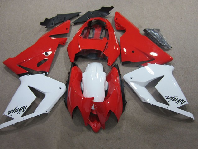 Rojo Blanco Ninja Carenado Moto Kawasaki ZX10R 2003-2005 Rojo Blanco Ninja Carenado Moto Kawasaki ZX10R 2003-2005