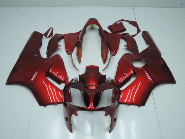 Rojo Carenado & Plástico Moto Kawasaki ZX12R 2000-2001