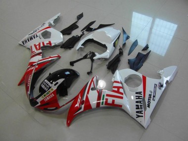Rojo Fiat Carenado Moto Yamaha R6 2003-2005
