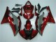 Rojo Gris Carenado Moto Yamaha R6 2008-2016