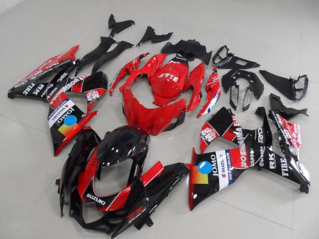 Rojo Jomo Carenado Moto Suzuki GSXR 1000 K9 2009-2016