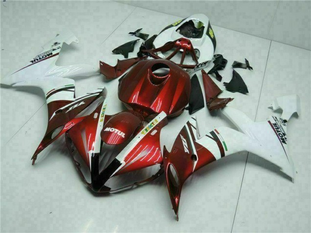 Rojo Kit Carenado ABS Completo Yamaha R1 2004-2006