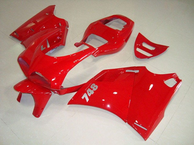 Rojo Kit Carenado Moto Ducati 748 916 996 996S 1993-2005 Rojo Kit Carenado Moto Ducati 748 916 996 996S 1993-2005