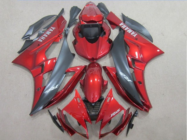 Rojo Kit Completo Carenado Moto Yamaha R6 2006-2007 Rojo Kit Completo Carenado Moto Yamaha R6 2006-2007