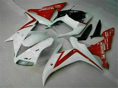 Rojo Kits ABS Carenado Motocicleta Yamaha R1 2002-2003