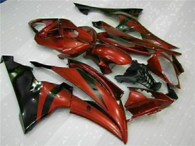 Rojo Kits Carenado Moto Yamaha R6 2008-2016