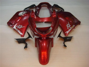 Rojo Kits Completo Carenado Moto ABS Honda CBR 1100 XX 1996-2007