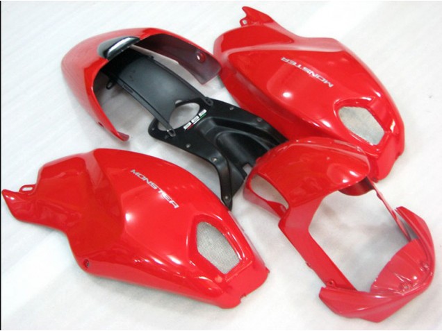 Rojo Monster Carenado Moto Ducati Monster 696 2008-2012 Rojo Monster Carenado Moto Ducati Monster 696 2008-2012