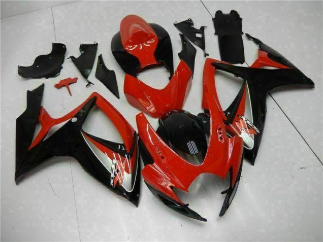 Rojo Moto Carenado Suzuki GSXR 600 / 750 K6 2006-2007 Rojo Moto Carenado Suzuki GSXR 600 / 750 K6 2006-2007