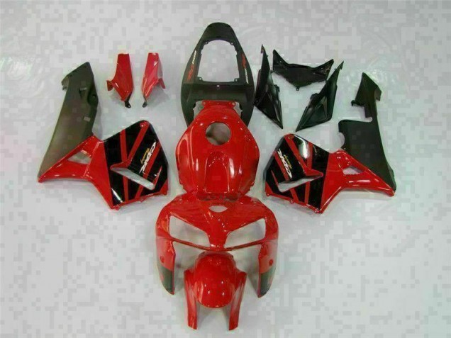 Rojo Moto Plástico Honda CBR 600 RR 2005-2006 Rojo Moto Plástico Honda CBR 600 RR 2005-2006