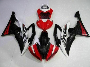 Rojo Negro ABS Kits Carenado Moto Yamaha R6 2008-2016