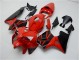 Rojo Negro ABS Moto Plásticos Honda CBR 600 RR 2005-2006