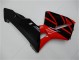 Rojo Negro ABS Moto Plásticos Honda CBR 600 RR 2005-2006