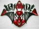 Rojo Negro ABS Moto Plásticos Yamaha R1 2009-2011 Rojo Negro ABS Moto Plásticos Yamaha R1 2009-2011