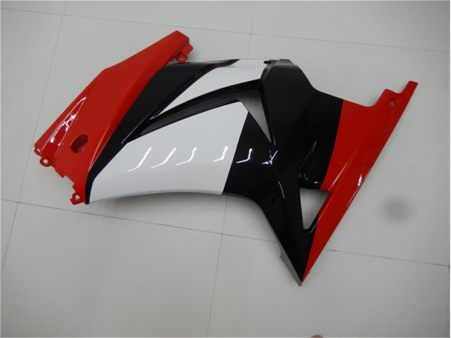 Rojo Negro Blanco Carenado Moto Kawasaki EX250 2008-2012 Rojo Negro Blanco Carenado Moto Kawasaki EX250 2008-2012