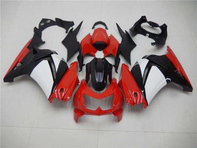 Rojo Negro Blanco Carenado Moto Kawasaki EX250 2008-2012 Rojo Negro Blanco Carenado Moto Kawasaki EX250 2008-2012