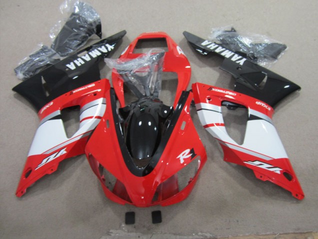 Rojo Negro Blanco Carenado Moto Yamaha R1 2009-2011 Rojo Negro Blanco Carenado Moto Yamaha R1 2009-2011