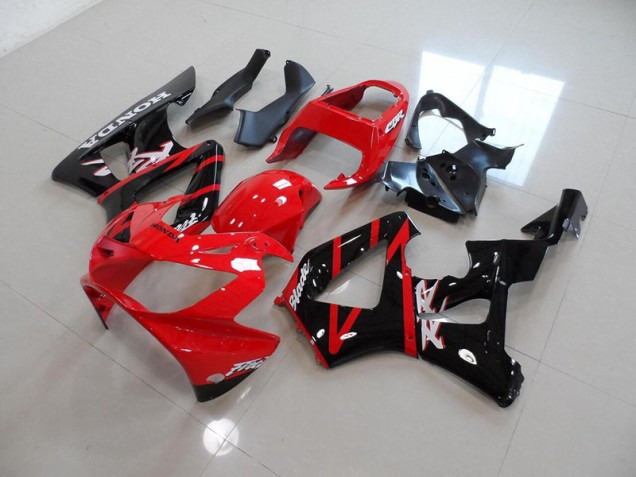Rojo Negro Carenado Moto Honda CBR 900 RR 929 2000-2001 Rojo Negro Carenado Moto Honda CBR 900 RR 929 2000-2001