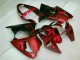 Rojo Negro Carenado Moto Kawasaki ZX6R 2000-2002 Rojo Negro Carenado Moto Kawasaki ZX6R 2000-2002