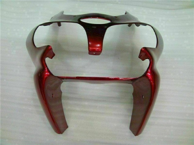 Rojo Negro Carenado Moto Kawasaki ZX6R 2000-2002 Rojo Negro Carenado Moto Kawasaki ZX6R 2000-2002