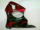 Rojo Negro Carenado Moto Kawasaki ZX6R 2000-2002 Rojo Negro Carenado Moto Kawasaki ZX6R 2000-2002