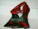 Rojo Negro Carenado Moto Kawasaki ZX6R 2000-2002 Rojo Negro Carenado Moto Kawasaki ZX6R 2000-2002
