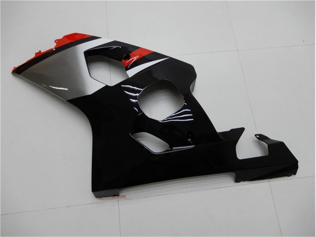 Rojo Negro Carenado Moto & Plástico Suzuki GSXR 600 / 750 K4 2004-2005 Rojo Negro Carenado Moto & Plástico Suzuki GSXR 600 / 750 K4 2004-2005