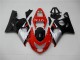 Rojo Negro Carenado Moto & Plástico Suzuki GSXR 600 / 750 K4 2004-2005 Rojo Negro Carenado Moto & Plástico Suzuki GSXR 600 / 750 K4 2004-2005