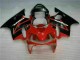 Rojo Negro Kits Completo Carenado Moto Honda CBR 600 F4i 2001-2003