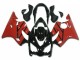 Rojo Negro Kits Completo Carenado Moto Honda CBR 600 F4i 2004-2007 Rojo Negro Kits Completo Carenado Moto Honda CBR 600 F4i 2004-2007