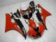Rojo Negro Kits Completo Carenado Moto Yamaha R6 2006-2007