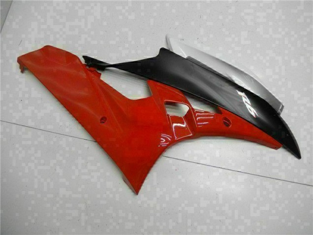 Rojo Negro Kits Completo Carenado Moto Yamaha R6 2006-2007