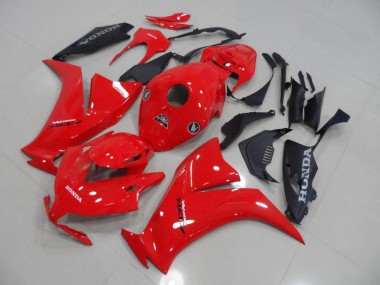 Rojo & Negro Mate Carenado Moto Honda CBR 1000 RR 2012-2016