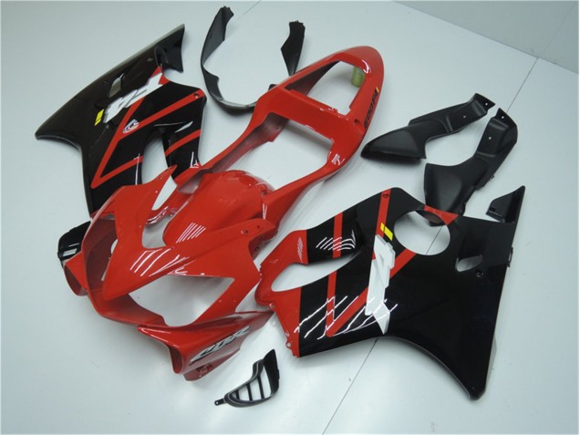 Rojo Negro Moto Plástica Honda CBR 600 F4i 2001-2003 Rojo Negro Moto Plástica Honda CBR 600 F4i 2001-2003