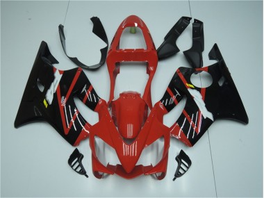 Rojo Negro Moto Plástica Honda CBR 600 F4i 2001-2003