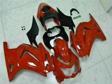 Rojo Negro Ninja Carenado Moto Kawasaki EX250 2008-2012