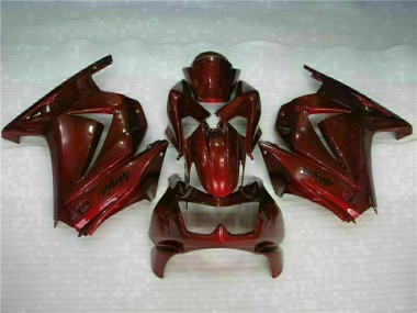 Rojo Ninja Carenado Moto Kawasaki EX250 2008-2012