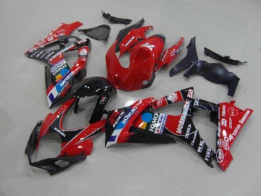 Rojo Plástico Moto Suzuki GSXR 1000 K7 2007-2008