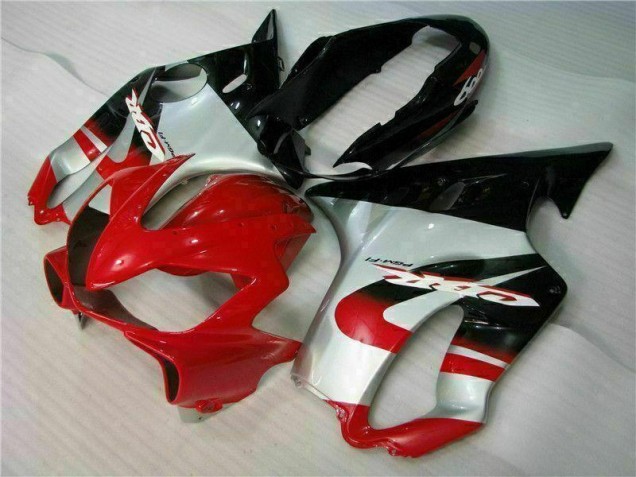 Rojo Plata ABS Carenado Motocicleta Honda CBR 600 F4i 2004-2007 Rojo Plata ABS Carenado Motocicleta Honda CBR 600 F4i 2004-2007