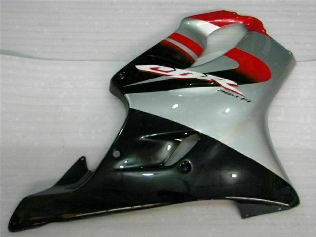 Rojo Plata ABS Carenado Motocicleta Honda CBR 600 F4i 2004-2007 Rojo Plata ABS Carenado Motocicleta Honda CBR 600 F4i 2004-2007