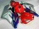 Rojo Plata Azul Carenado Moto Honda CBR 1000 RR 2004-2005 Rojo Plata Azul Carenado Moto Honda CBR 1000 RR 2004-2005