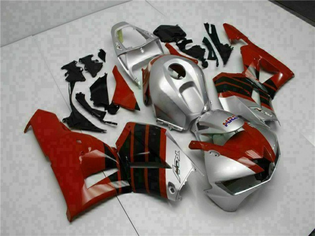 Rojo Plata Carenado Moto Honda CBR 600 RR 2013-2021 Rojo Plata Carenado Moto Honda CBR 600 RR 2013-2021