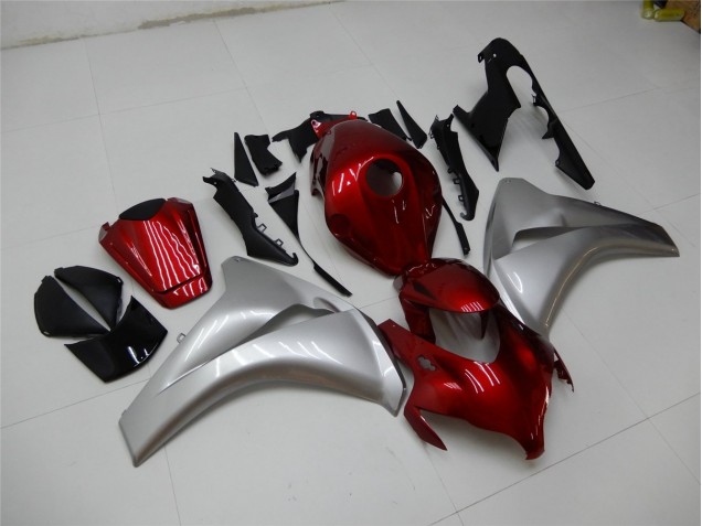 Rojo Plata Carenado & Plástico Moto Honda CBR 1000 RR 2008-2011 Rojo Plata Carenado & Plástico Moto Honda CBR 1000 RR 2008-2011