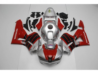 Rojo Plata HRC Carenado Moto Honda CBR 1000 RR 2012-2016
