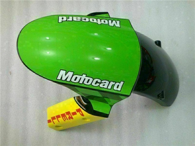 Rojo Verde Motocard Carenado Moto Kawasaki ZX6R 2009-2012 Rojo Verde Motocard Carenado Moto Kawasaki ZX6R 2009-2012