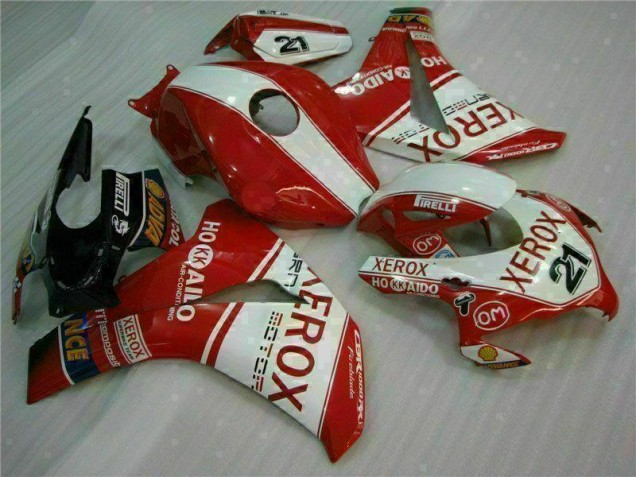 Rojo Xerox 21 Carenado Moto Honda CBR 1000 RR 2008-2011 Rojo Xerox 21 Carenado Moto Honda CBR 1000 RR 2008-2011