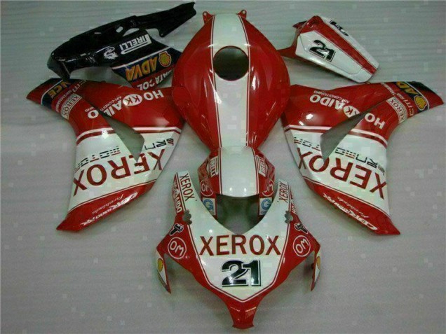 Rojo Xerox 21 Carenado Moto Honda CBR 1000 RR 2008-2011 Rojo Xerox 21 Carenado Moto Honda CBR 1000 RR 2008-2011