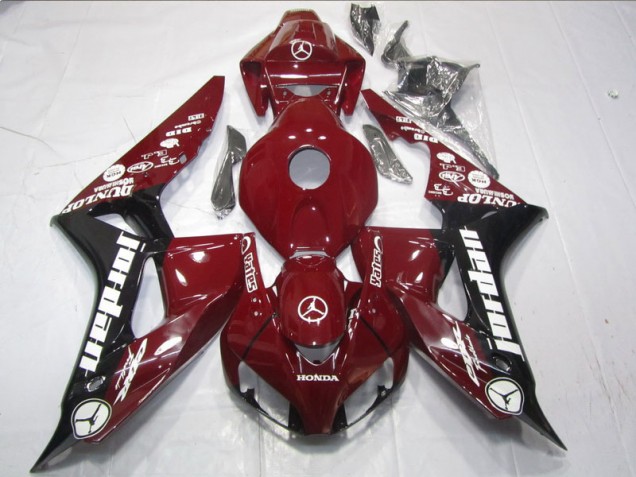 Rojo Yates Carenado Moto Honda CBR 1000 RR 2006-2007 Rojo Yates Carenado Moto Honda CBR 1000 RR 2006-2007