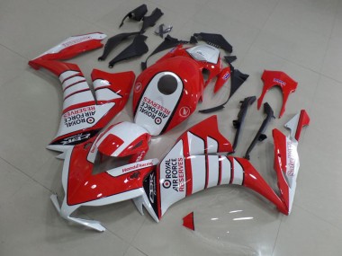 Rojo con Blanco Ala Carenado Moto Honda CBR 1000 RR 2012-2016